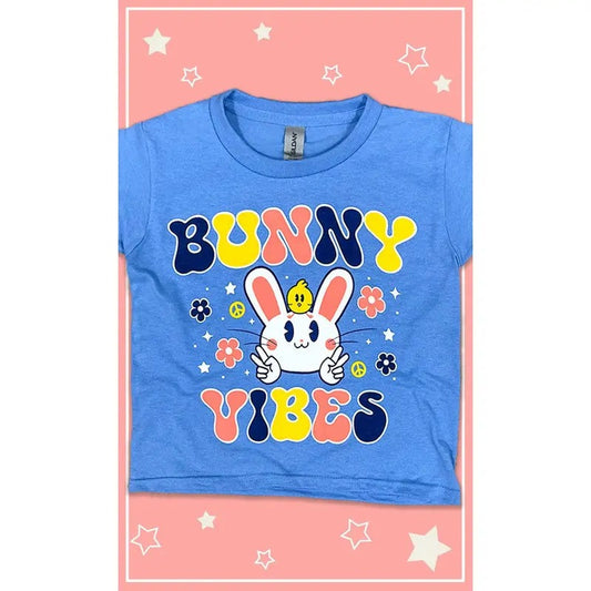 Bunny Vibes Youth Graphic T-Shirt