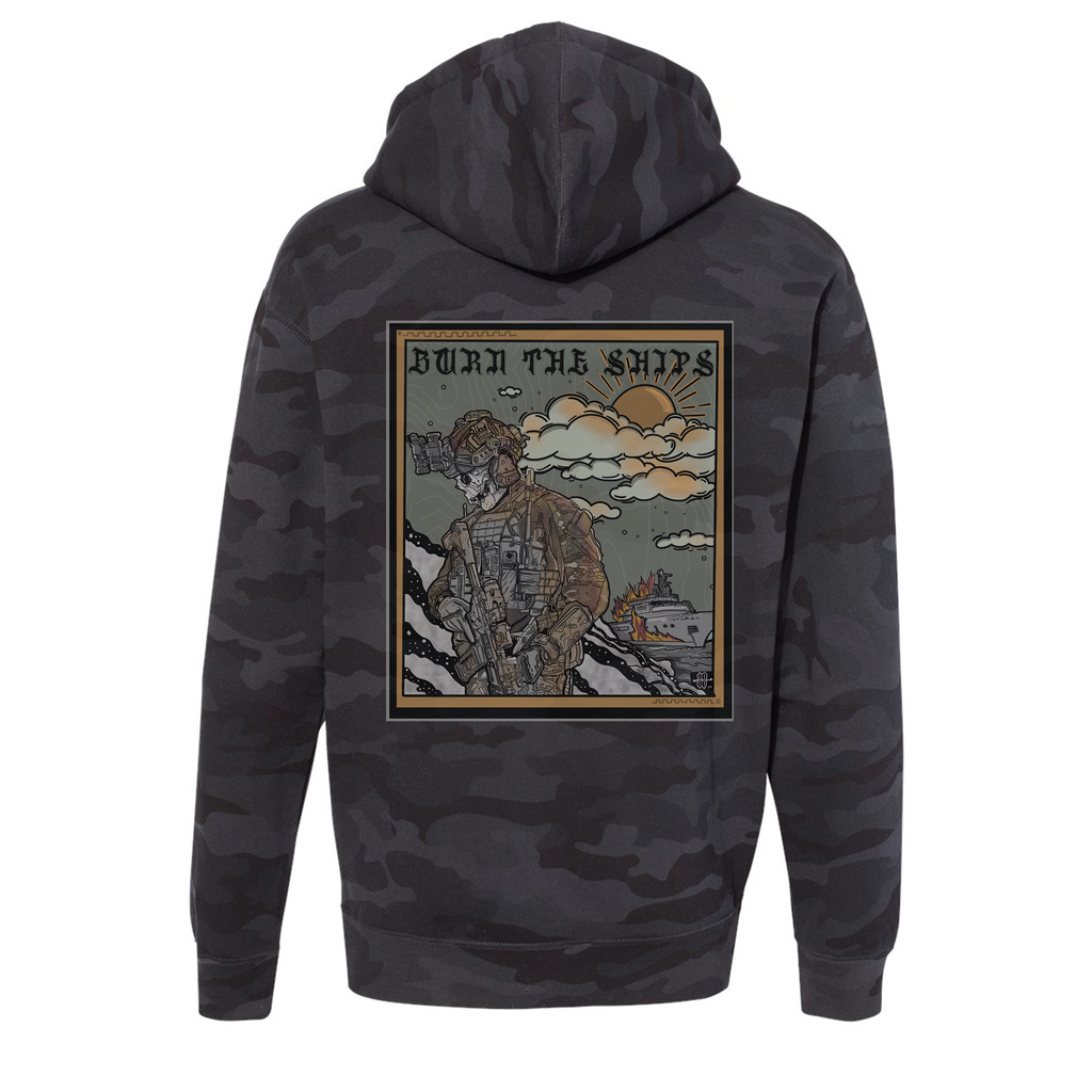 Burn The Ships Hoodie T-Shirts, Sweatshirt | CoreVibeTees.com (Image 4)