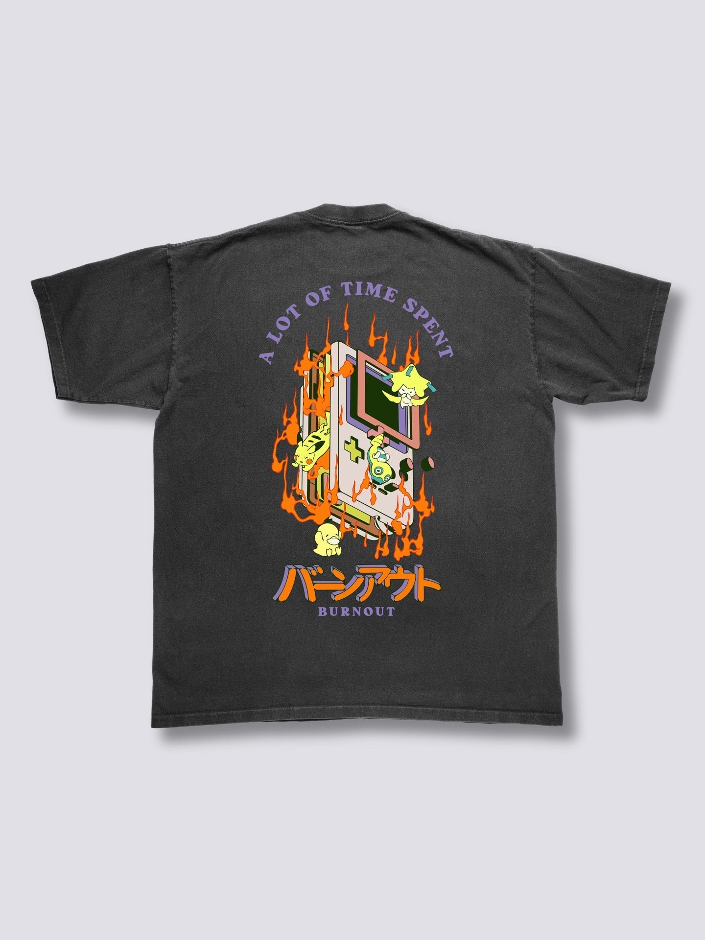 Burnout Vintage T-Shirt Hoodie, Sweatshirt | CoreVibeTees.com (Image 1)