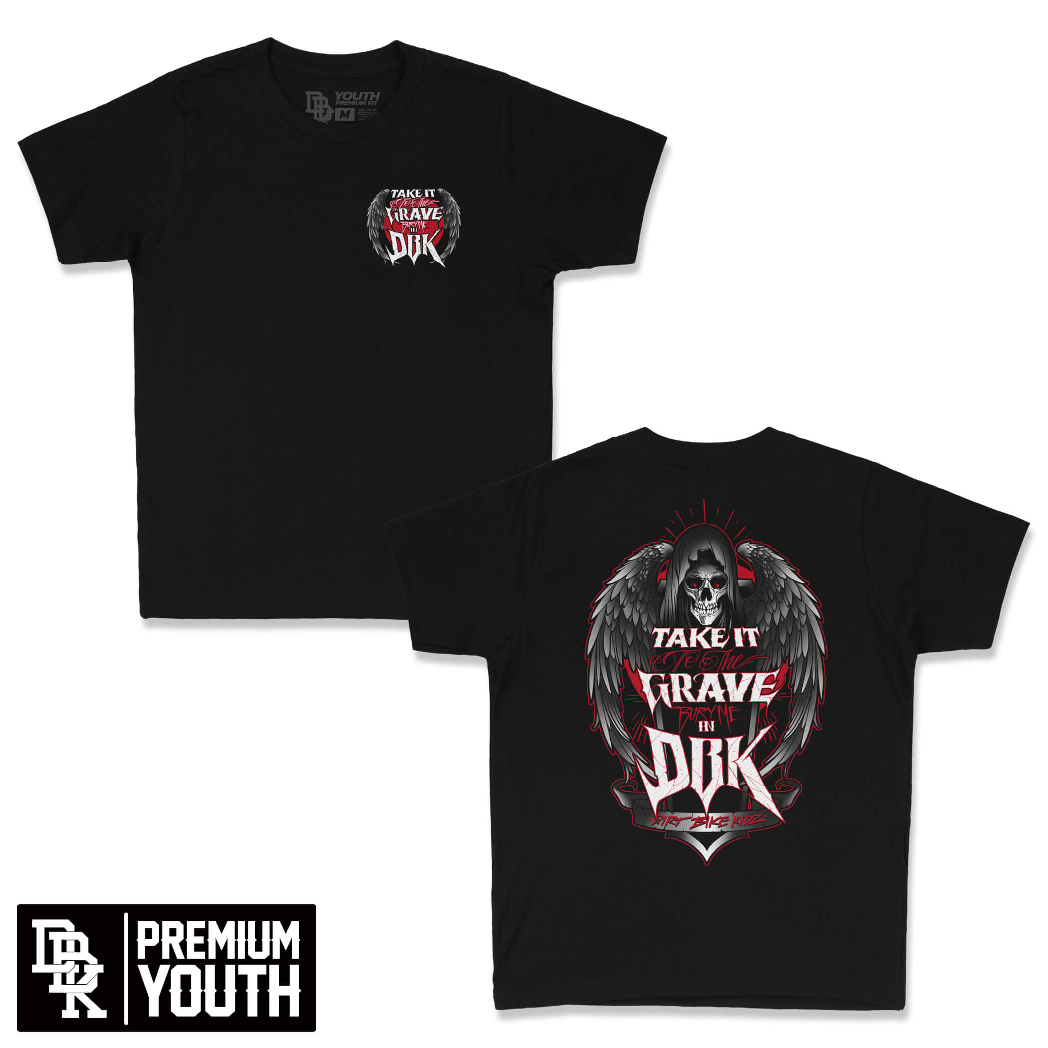 To The Grave - Youth Premium Tee Hoodie, Sweatshirt | CoreVibeTees.com (Image 1)