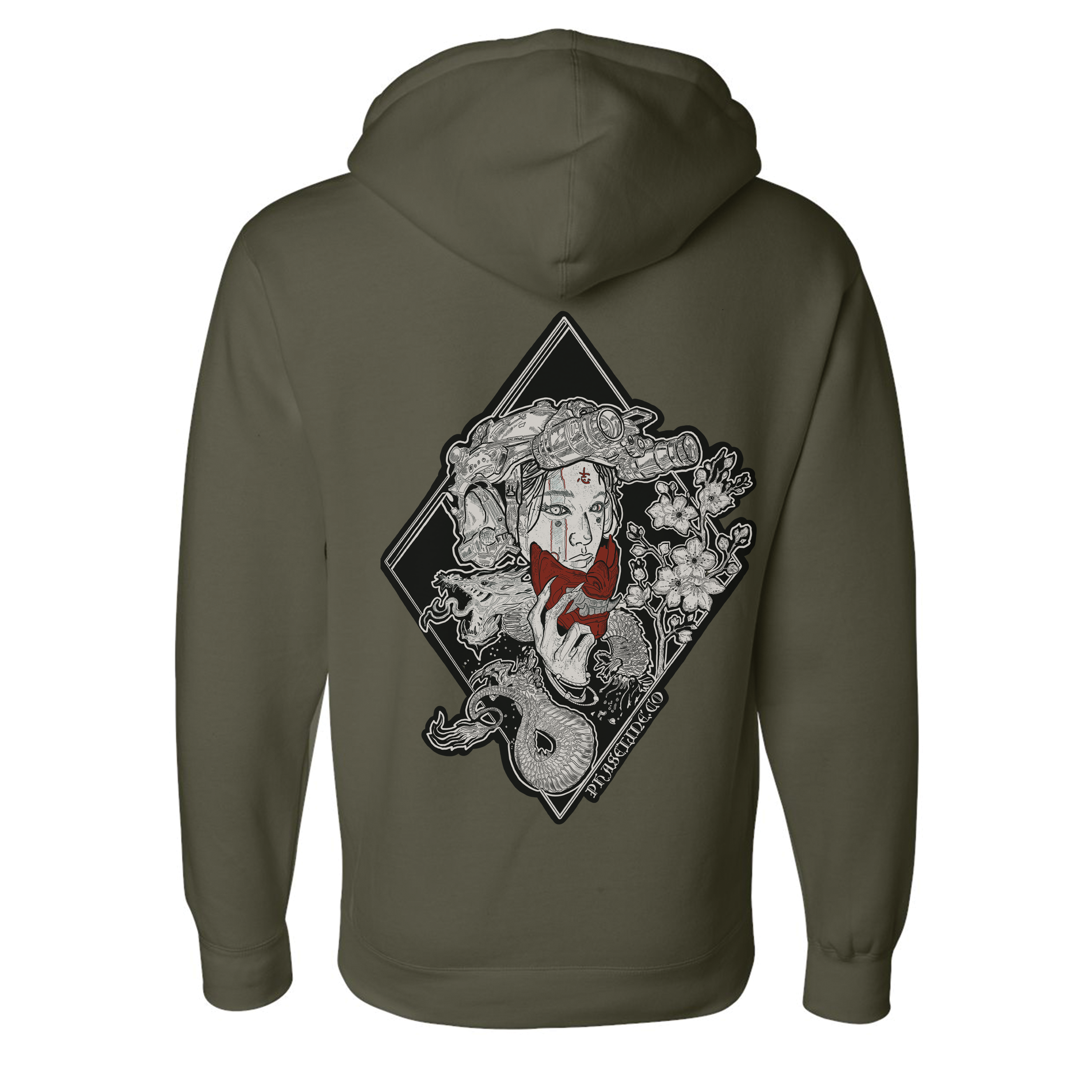 Bushido Hoodie T-Shirts, Sweatshirt | CoreVibeTees.com (Image 1)