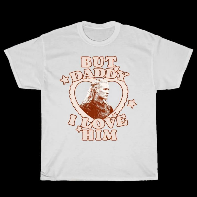 But Daddy I Love Him Daem0n T Shirt, Y2k Movie Character Tee, Fantasy Readers Gifts, Booktok Merch, Fantasy Book Apparel, Unisex T-Shirt, Gifts For Women, Short Sleeve Tee Shirt