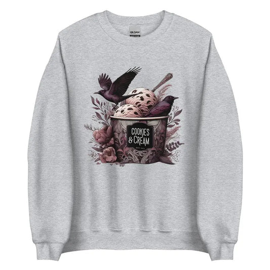 Butcher & Blackbird | Cookies and cream ice cream milked  Unisex Sweatshirt