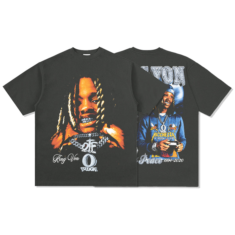 Rest In Peace By king Von TEE Hoodie, Sweatshirt | CoreVibeTees.com (Image 3)