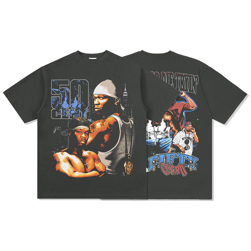 Get Rich Or Die Tryin By 50cent Tee Hoodie, Sweatshirt | CoreVibeTees.com (Image 3)