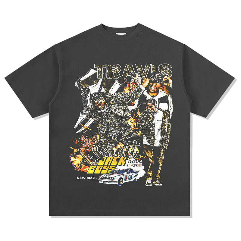 Travis Scott Tee Style010 Hoodie, Sweatshirt | CoreVibeTees.com (Image 2)