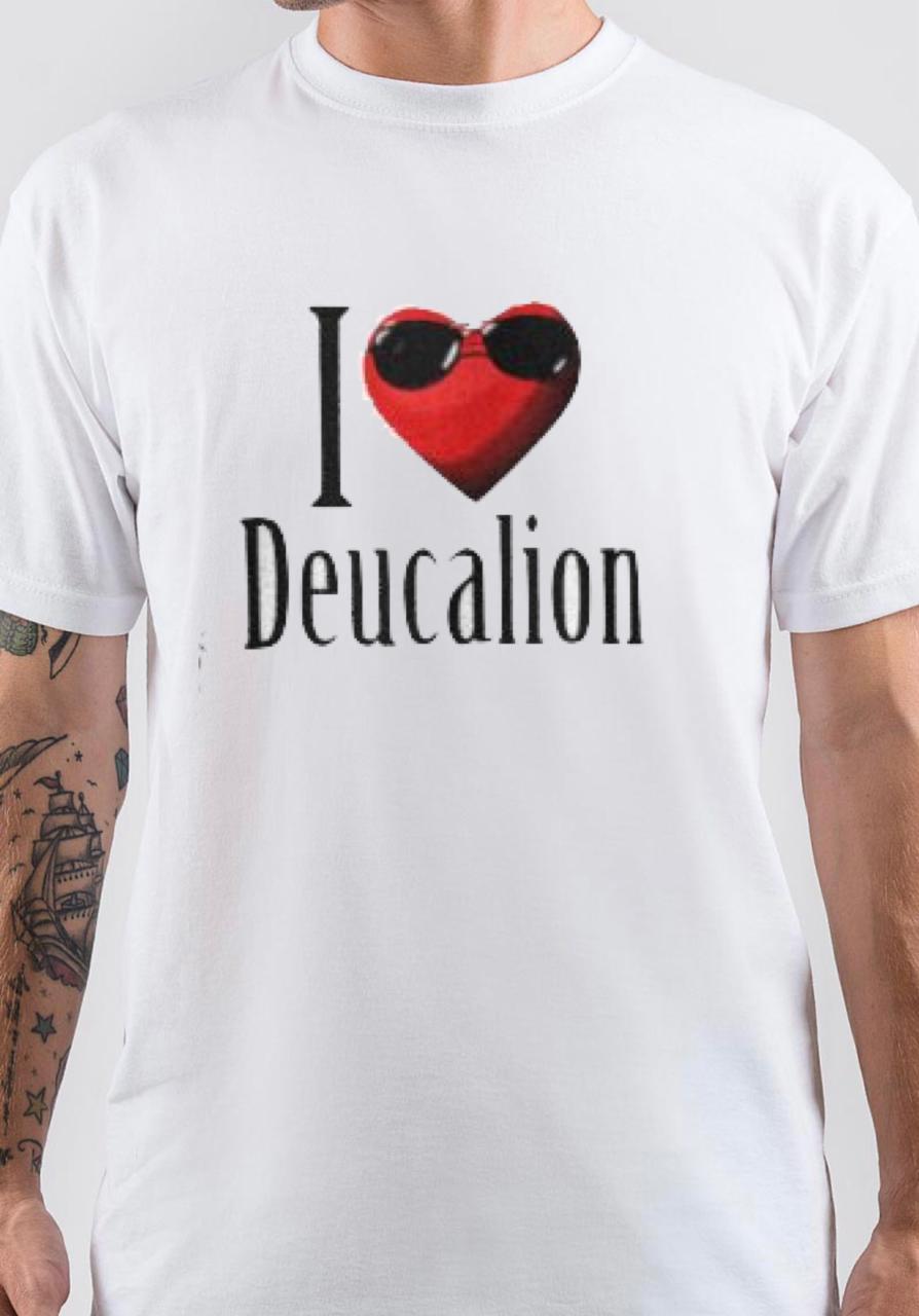 Deucalion White T-Shirt Hoodie, Sweatshirt | CoreVibeTees.com