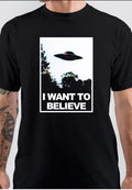 I Want To Believe UFO Alien T-Shirt Hoodie, Sweatshirt | CoreVibeTees.com