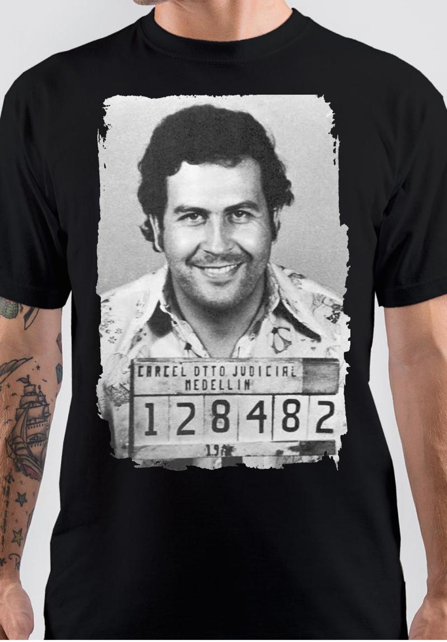 Pablo Escobar Mugshot T-Shirt Hoodie, Sweatshirt | CoreVibeTees.com
