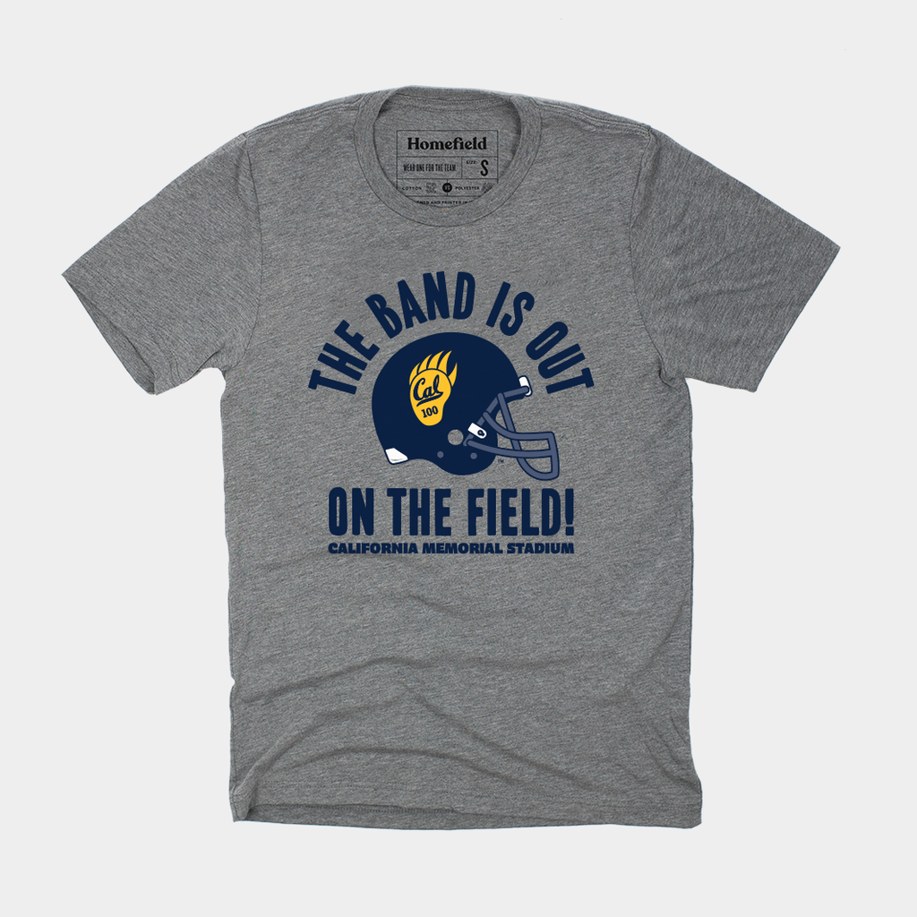 The Band is Out On the Field Vintage Cal Football Tee Style001 Hoodie, Sweatshirt | CoreVibeTees.com