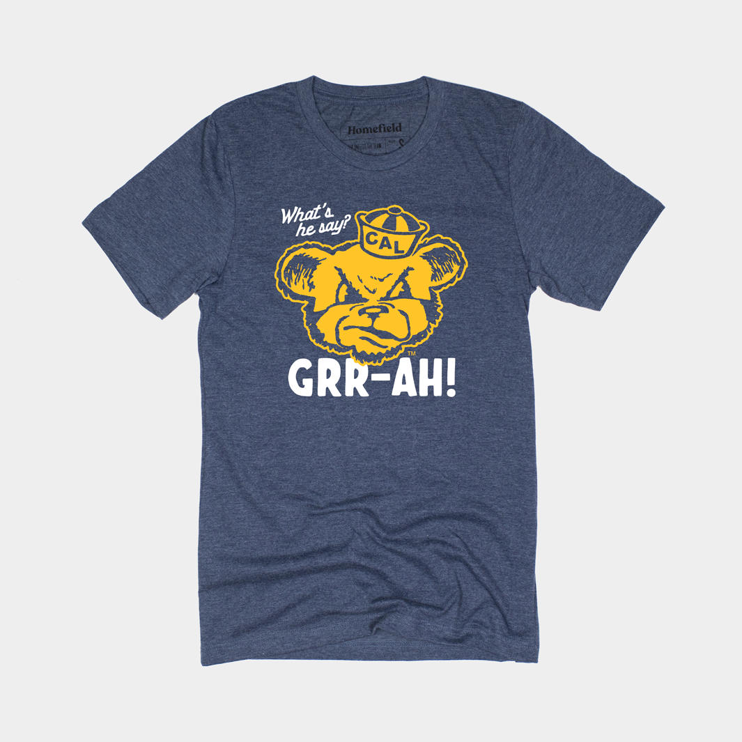 Vintage Oski ‚ÄúGrr-ah!‚Äù Cal Tee Style001 Hoodie, Sweatshirt | CoreVibeTees.com