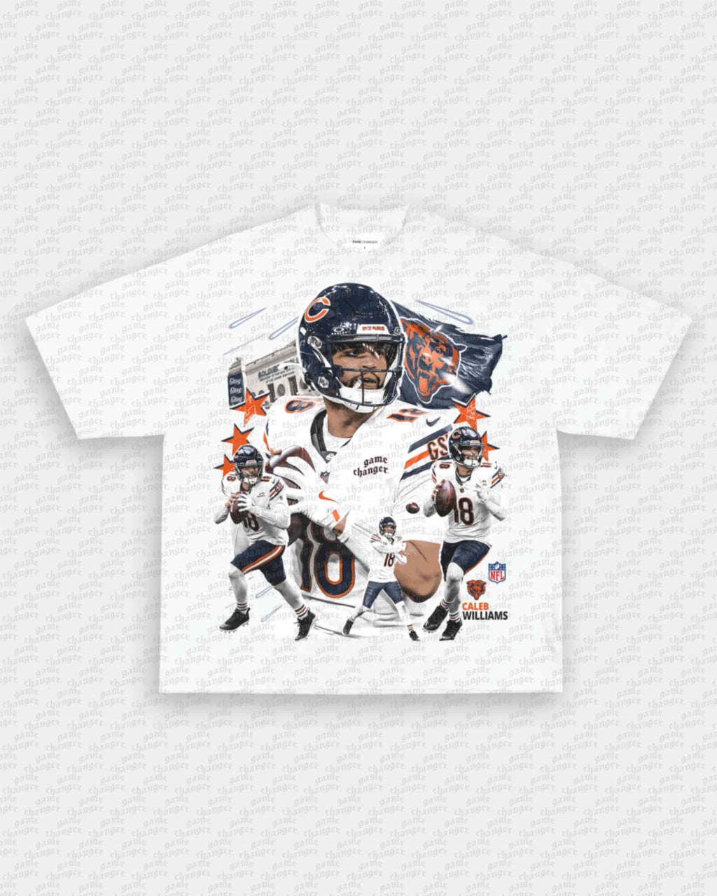 CALEB WILLIAMS - BEARS V2 TEE Hoodie, Sweatshirt | CoreVibeTees.com (Image 3)