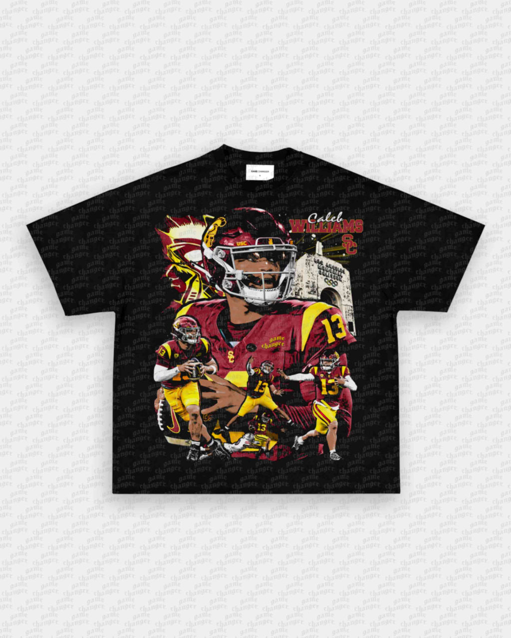 CALEB WILLIAMS USC V2 TEE Hoodie, Sweatshirt | CoreVibeTees.com (Image 1)