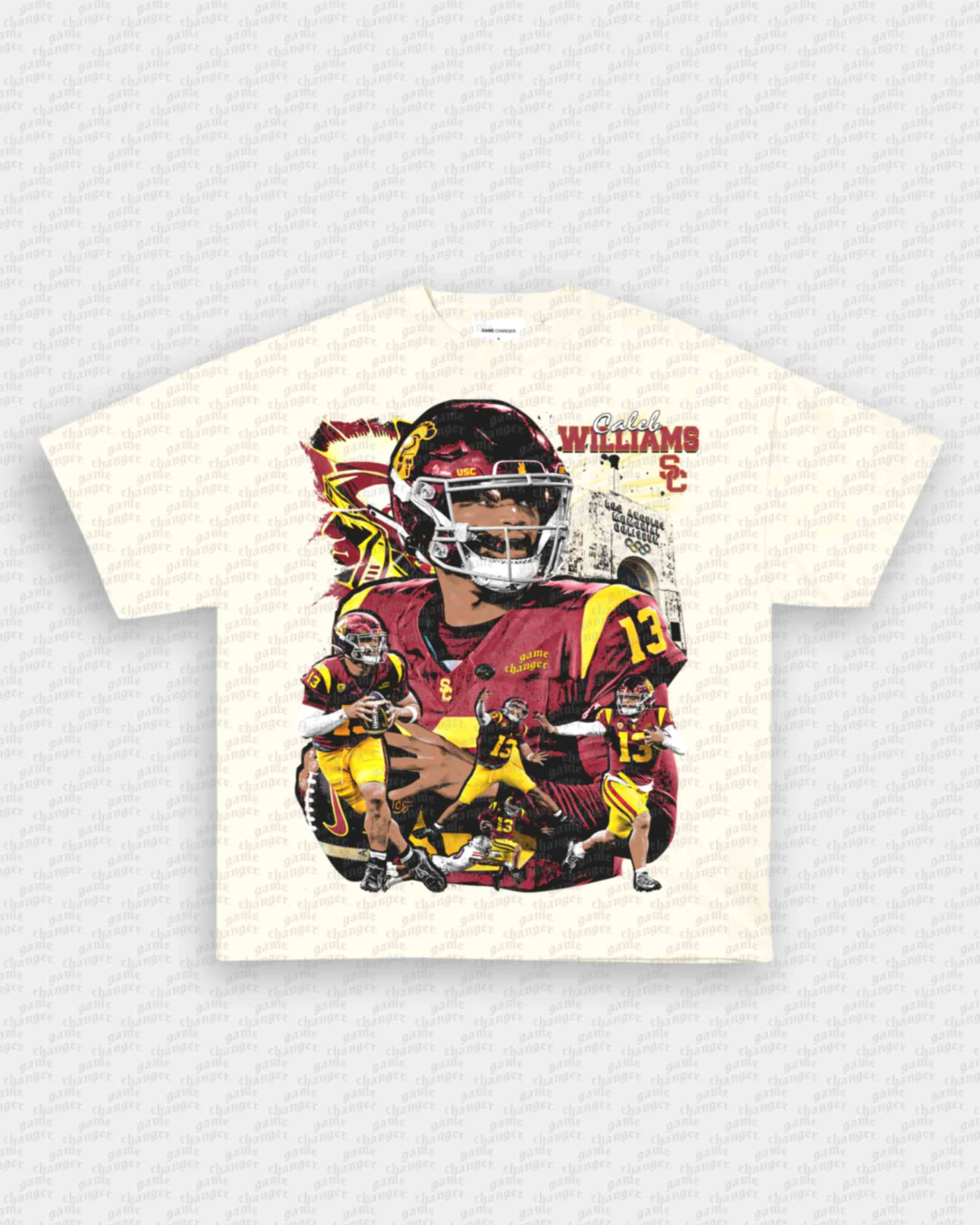 CALEB WILLIAMS USC V2 TEE Hoodie, Sweatshirt | CoreVibeTees.com (Image 2)