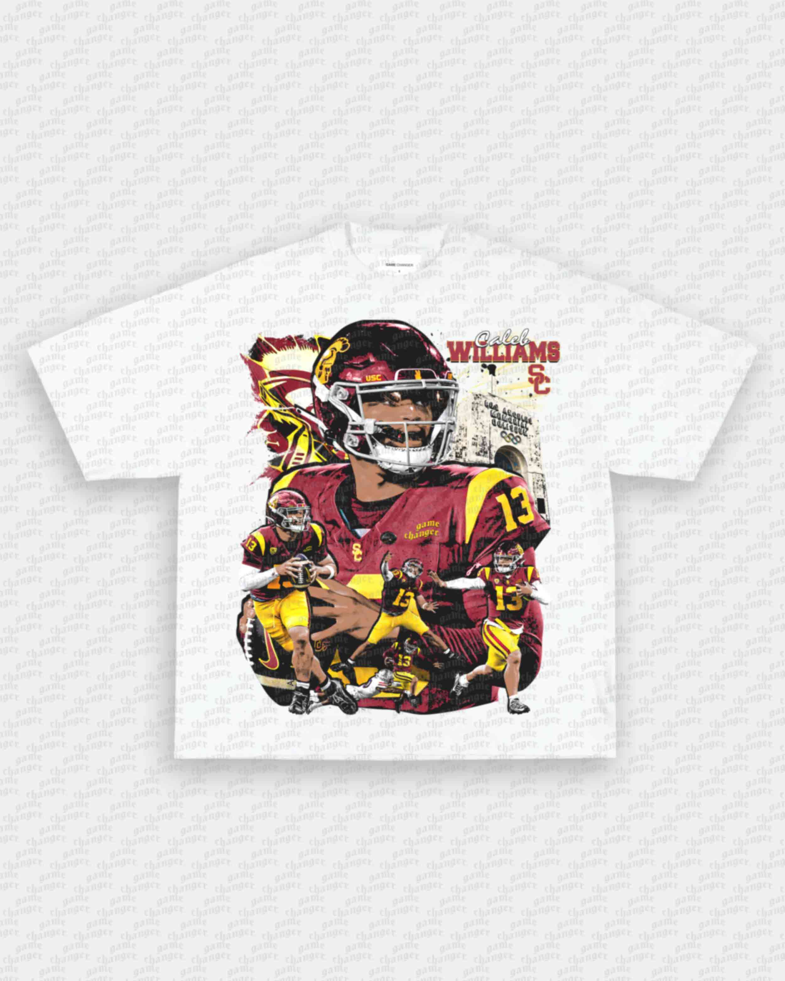 CALEB WILLIAMS USC V2 TEE Hoodie, Sweatshirt | CoreVibeTees.com (Image 3)