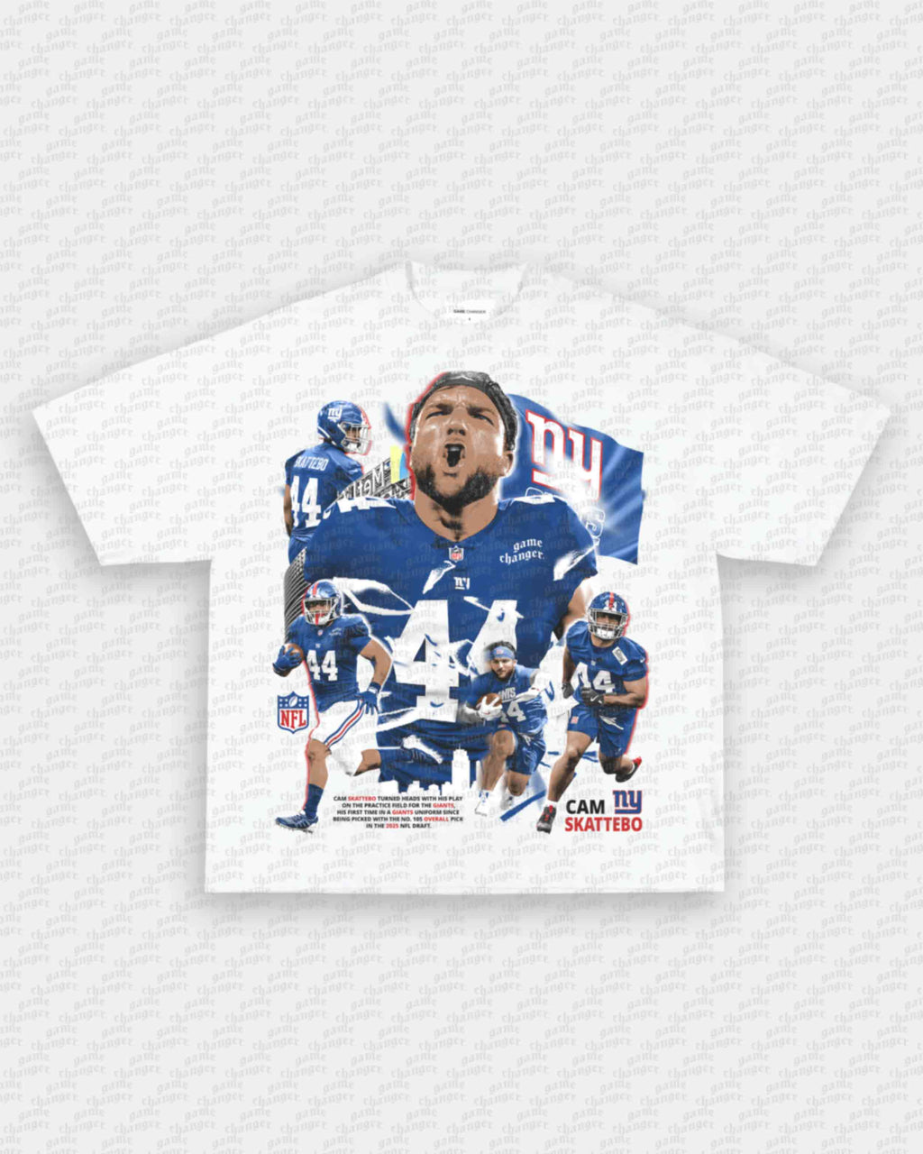 CAM SKATTEBO - NYG TEE Hoodie, Sweatshirt | CoreVibeTees.com (Image 3)