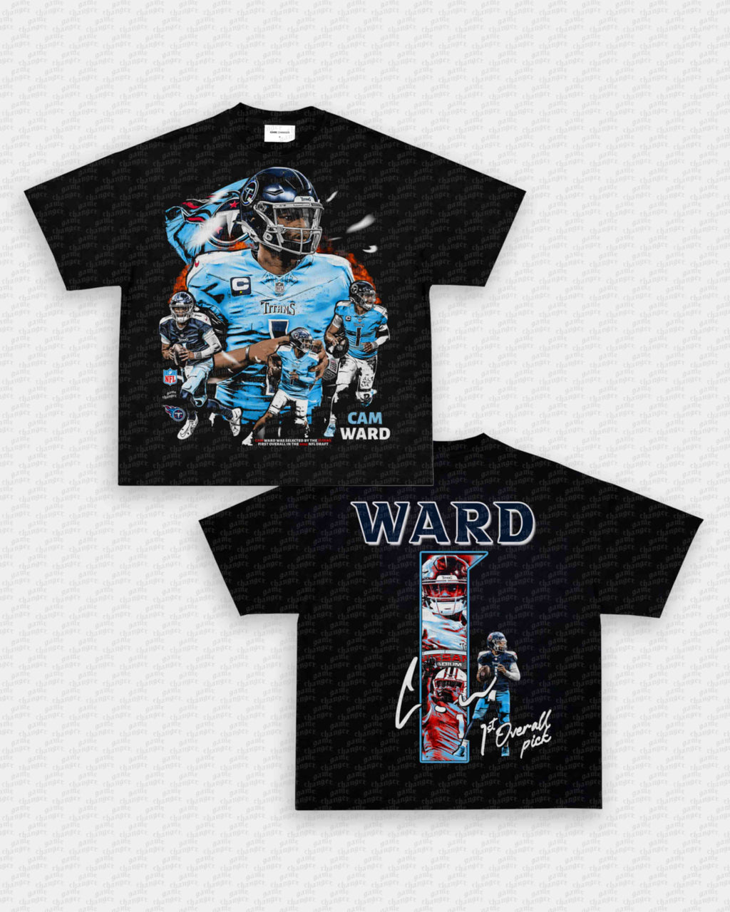 CAM WARD - TITANS TEE - [DS] Hoodie, Sweatshirt | CoreVibeTees.com (Image 1)