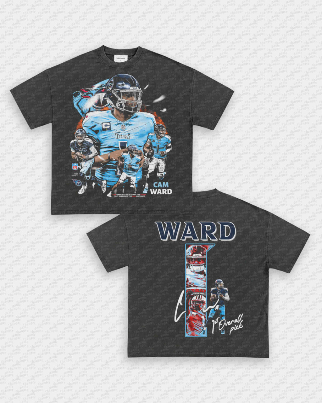 CAM WARD - TITANS TEE - [DS] Hoodie, Sweatshirt | CoreVibeTees.com (Image 2)
