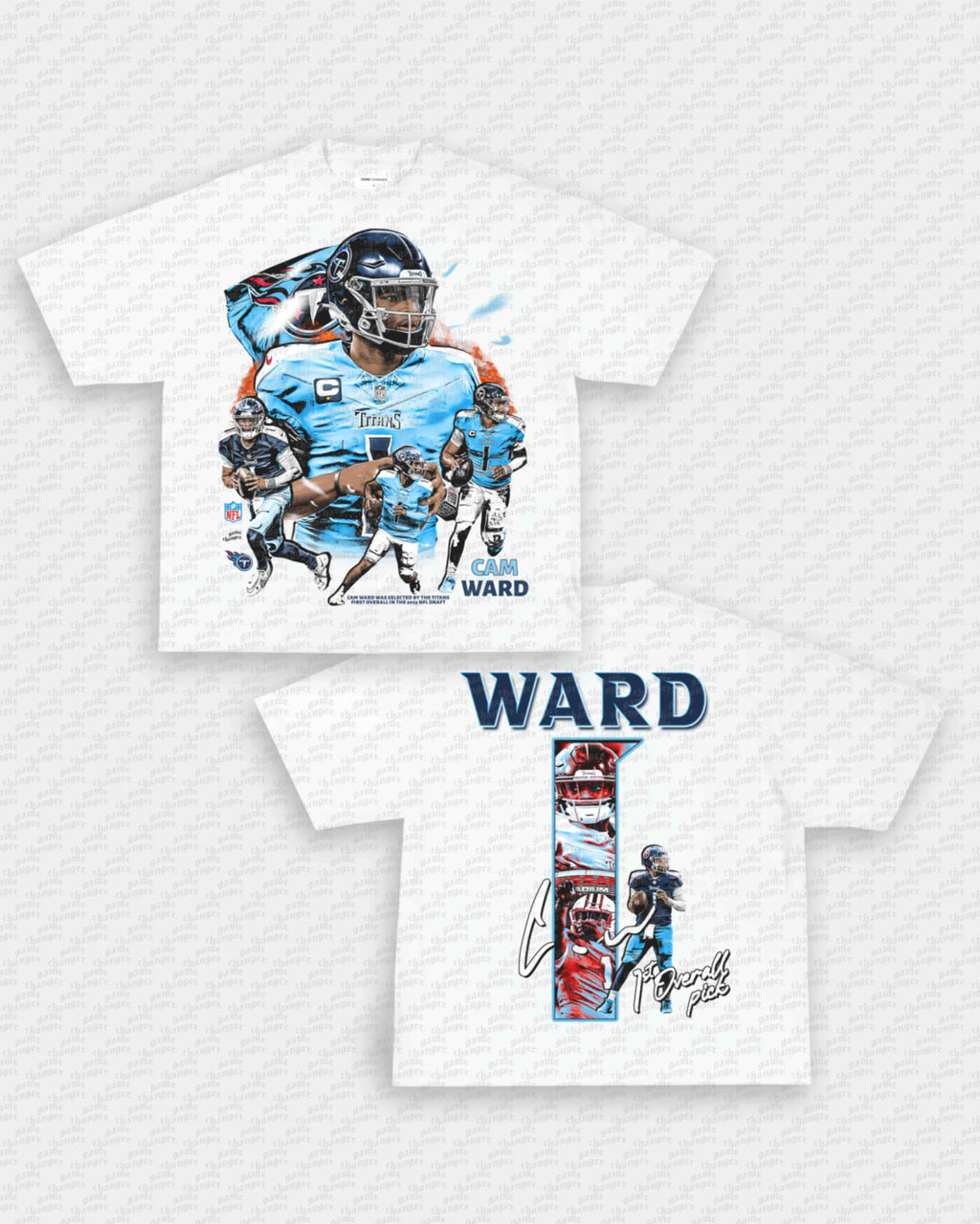 CAM WARD - TITANS TEE - [DS] Hoodie, Sweatshirt | CoreVibeTees.com (Image 3)