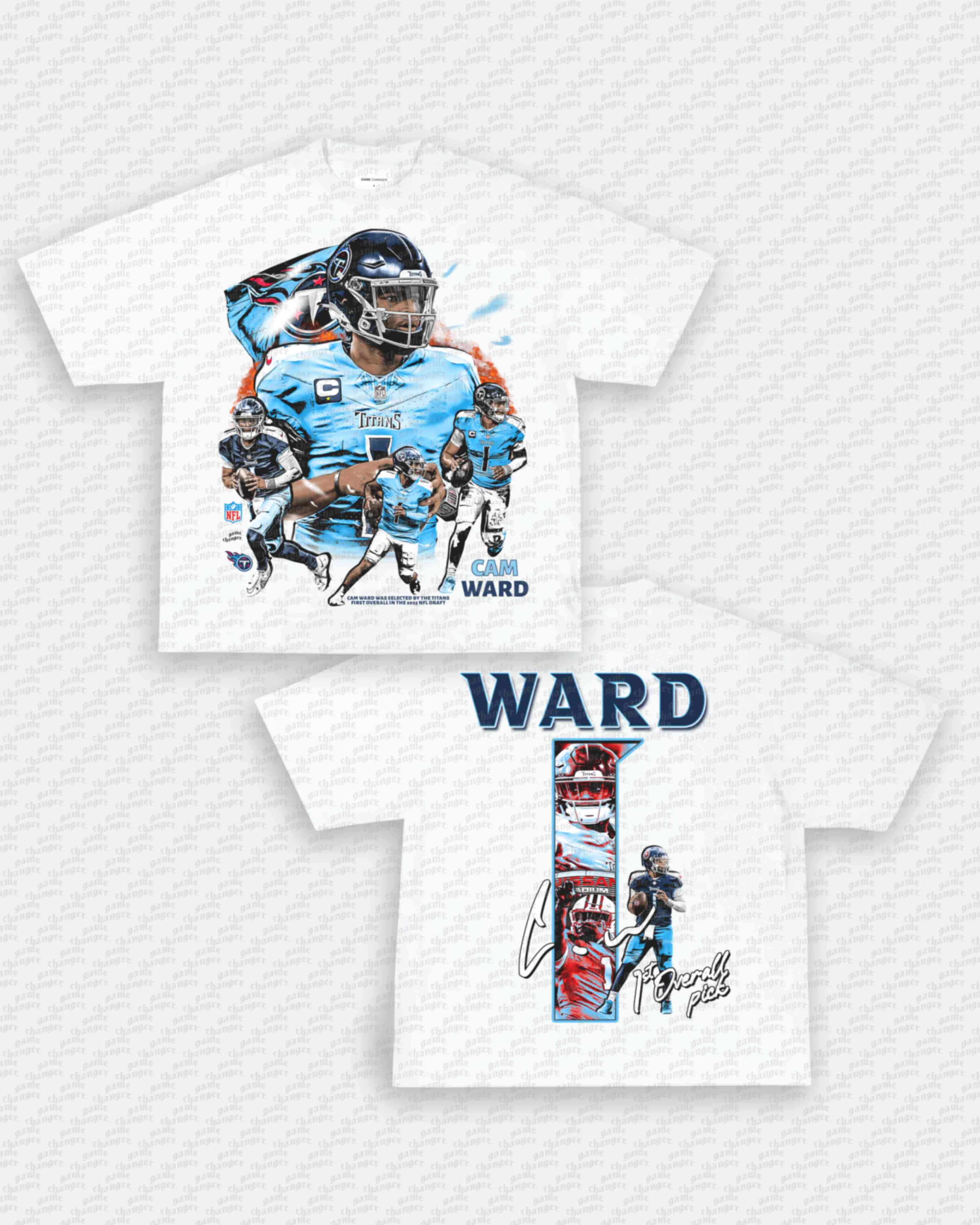 CAM WARD - TITANS TEE - [DS] Hoodie, Sweatshirt | CoreVibeTees.com (Image 3)