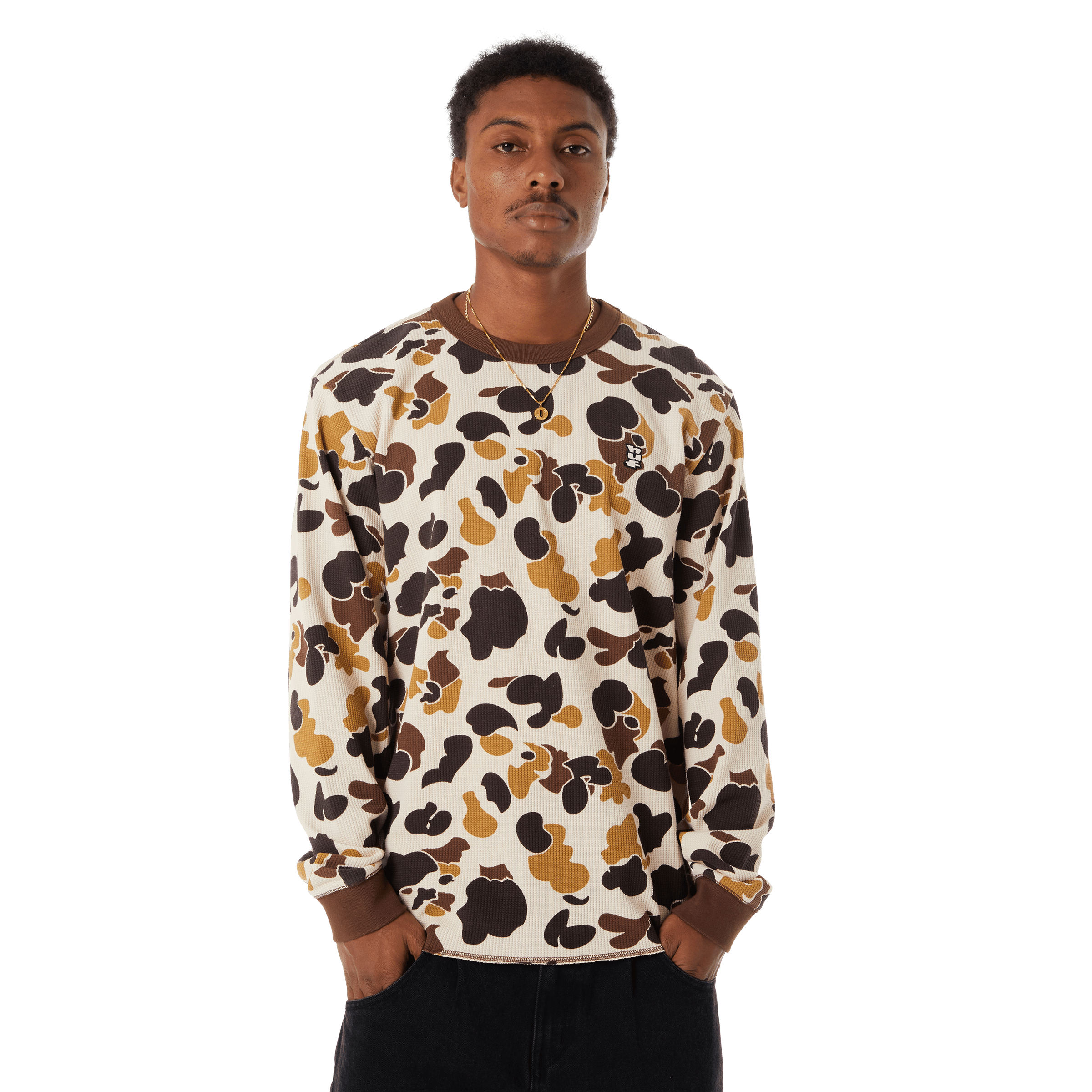 Shrader Camo Long Sleeve T-Shirt Thermal Hoodie, Sweatshirt | CoreVibeTees.com (Image 4)