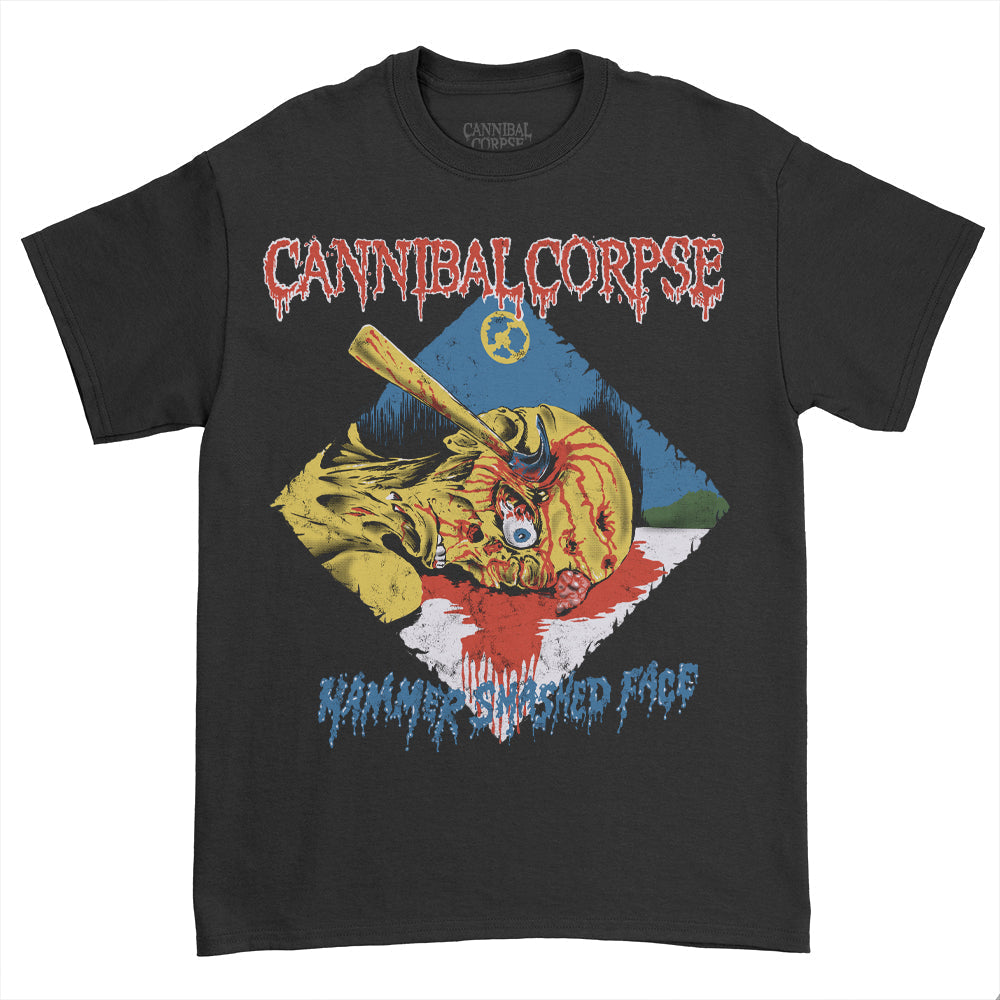 Hammer Smashed Face T-Shirt (Black) Hoodie, Sweatshirt | CoreVibeTees.com