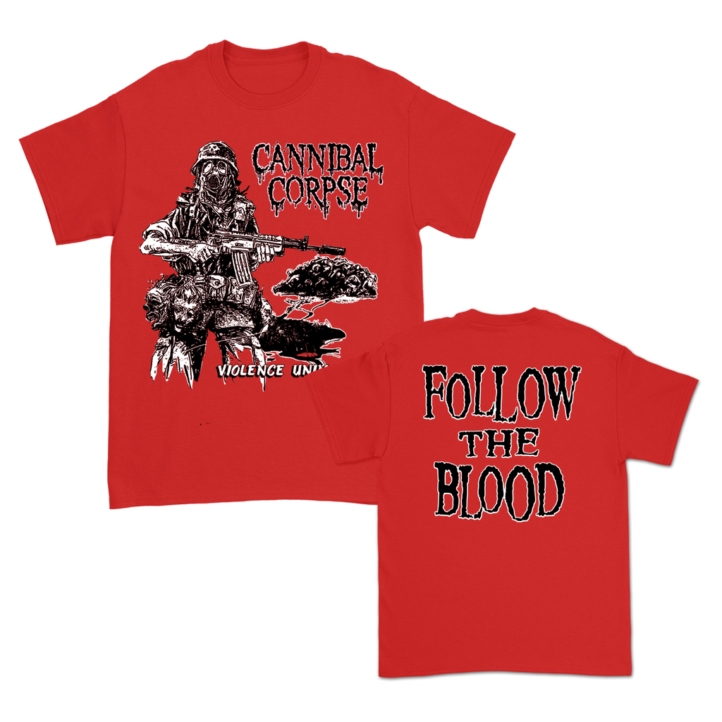Follow The Blood T-Shirt (Red) Hoodie, Sweatshirt | CoreVibeTees.com (Image 1)