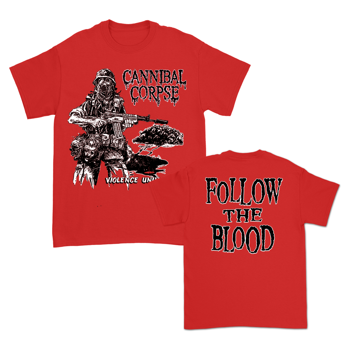 Follow The Blood T-Shirt (Red) Hoodie, Sweatshirt | CoreVibeTees.com (Image 1)