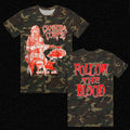 Follow The Blood T-Shirt (Camo) Hoodie, Sweatshirt | CoreVibeTees.com (Image 1)