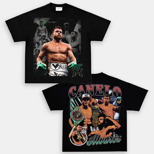 CANELO ALVAREZ TEE, Boxing T-shirt, Boxer Tee, Sports Shirt, Athletic Tee, Fitness Gift, Workout T-shirt Streetwear Crewneck Clothing