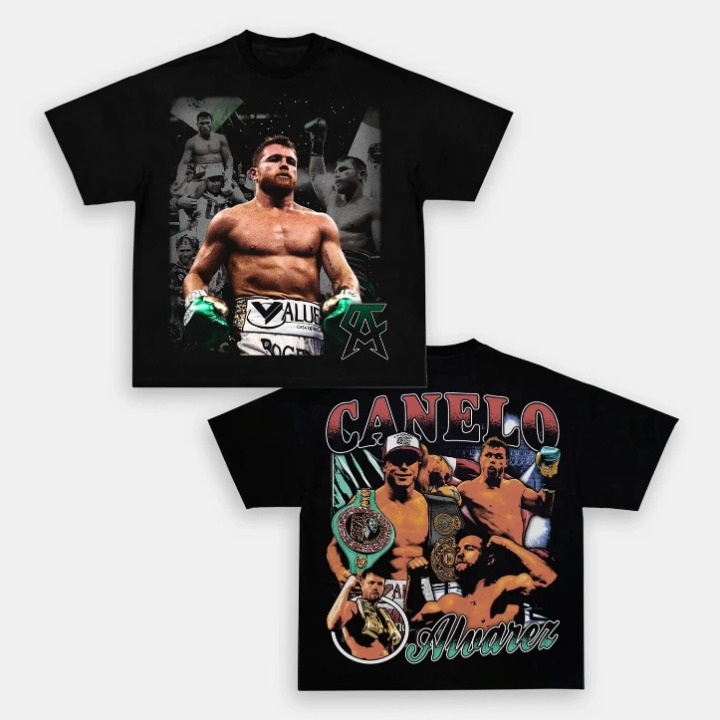 Canelo Alvarez Back Design TEE Hoodie, Sweatshirt | CoreVibeTees.com (Image 1)