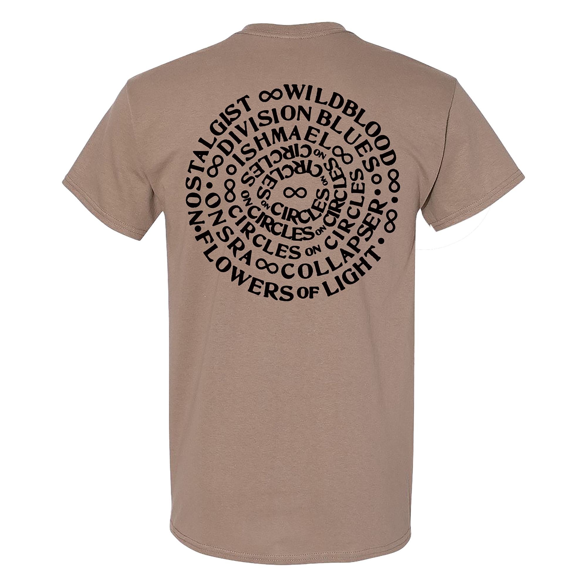 Caspian - Spiral T-Shirt - Brown Hoodie, Sweatshirt | CoreVibeTees.com (Image 3)