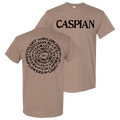 Caspian - Spiral T-Shirt - Brown Hoodie, Sweatshirt | CoreVibeTees.com (Image 1)