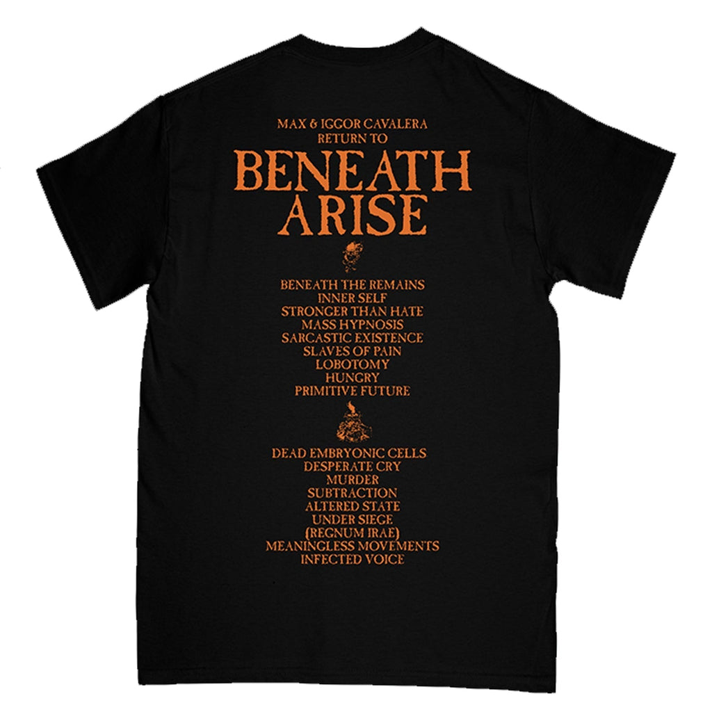 Beneath Arise Tracklisting Womens T-Shirt (Black) Hoodie, Sweatshirt | CoreVibeTees.com (Image 2)