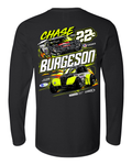 Chase Burgeson Long Sleeve T-Shirt Hoodie, Sweatshirt | CoreVibeTees.com (Image 1)