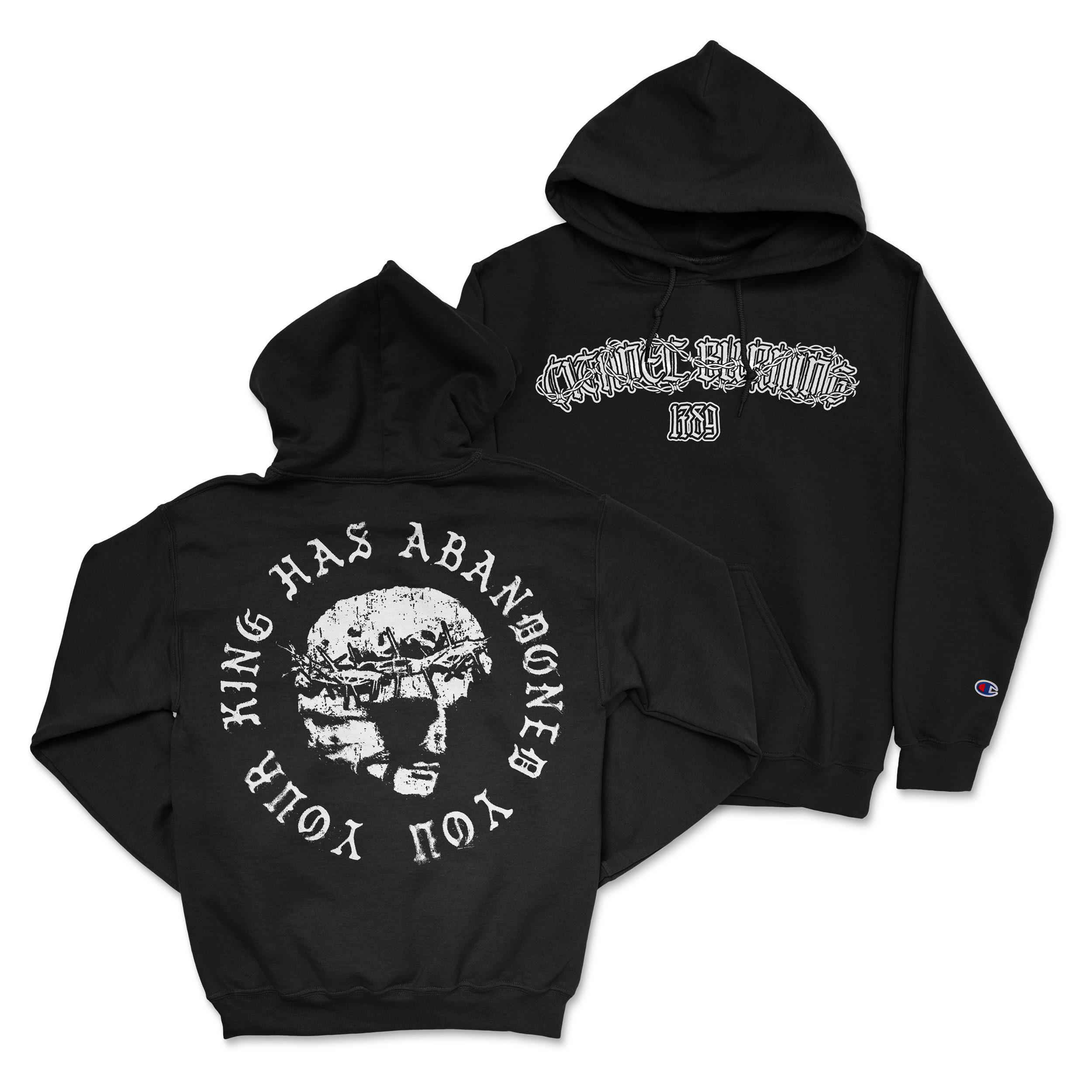 Citadel Burning - Abandoned ChampionÂ® Hoodie T-Shirts, Sweatshirt | CoreVibeTees.com (Image 1)