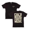 Black Cold Beer Tee Hoodie, Sweatshirt | CoreVibeTees.com (Image 1)