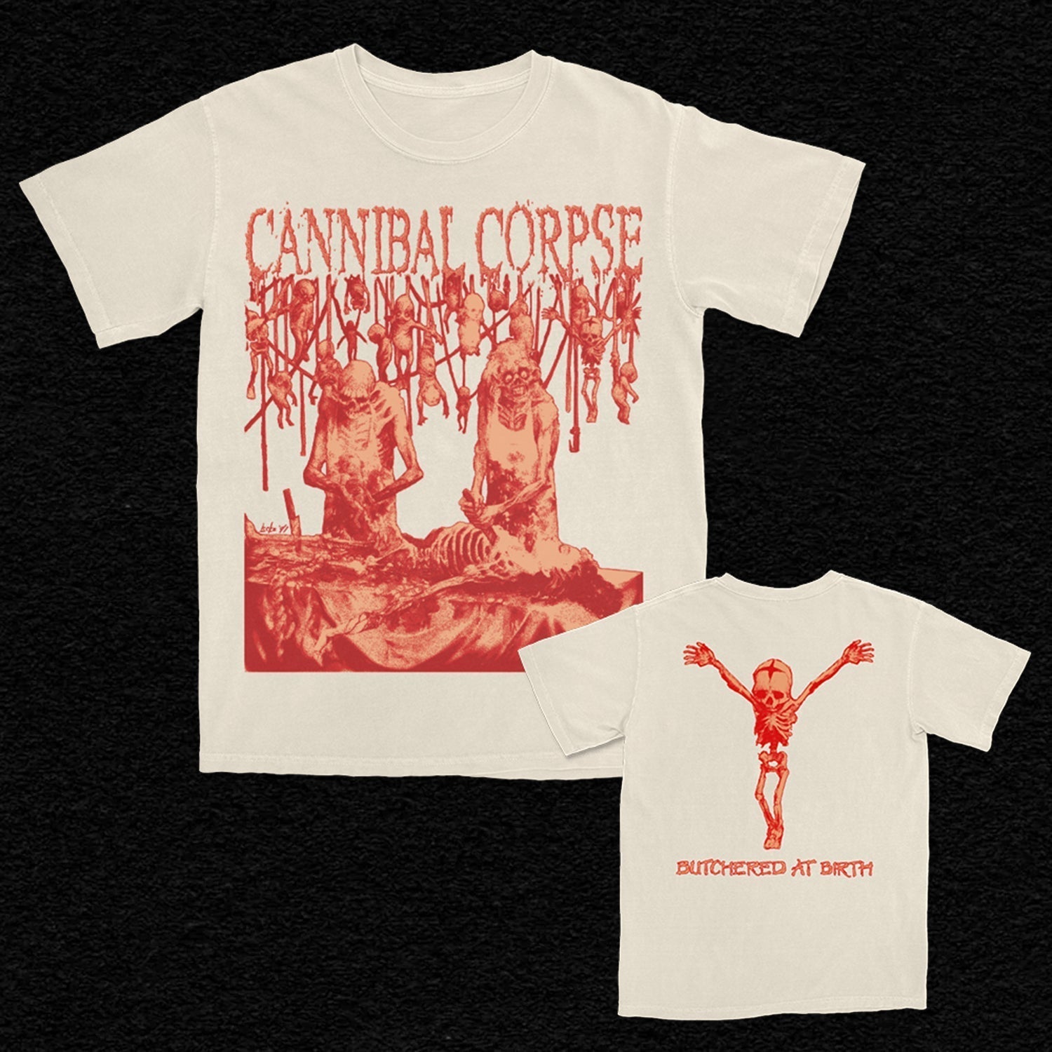 Butchered At Birth Boot T-Shirt (Ivory) Hoodie, Sweatshirt | CoreVibeTees.com