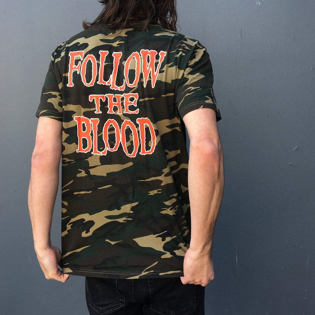 Follow The Blood T-Shirt (Camo) Hoodie, Sweatshirt | CoreVibeTees.com (Image 3)