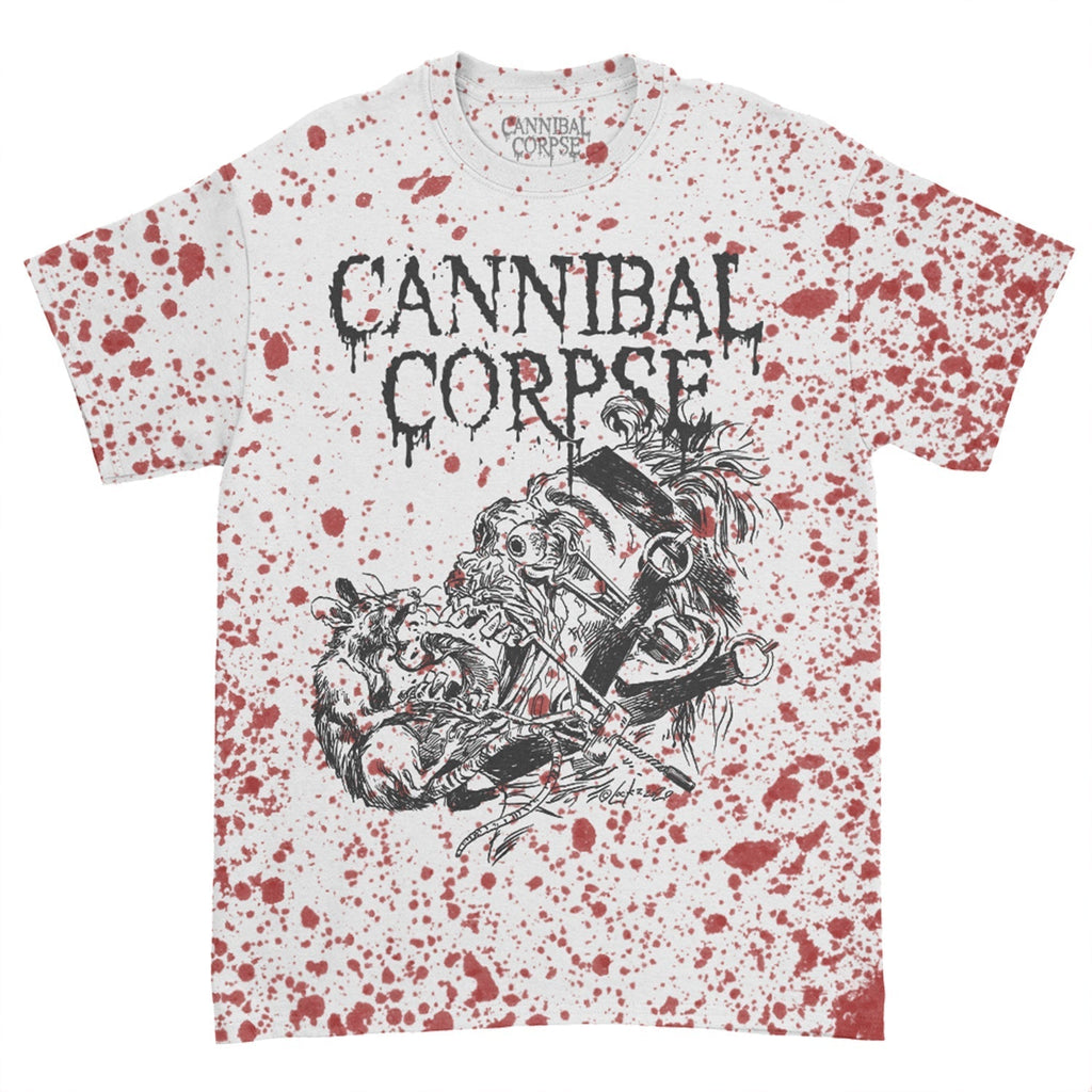 Overtorture T-Shirt (Blood Spray Dye) Hoodie, Sweatshirt | CoreVibeTees.com