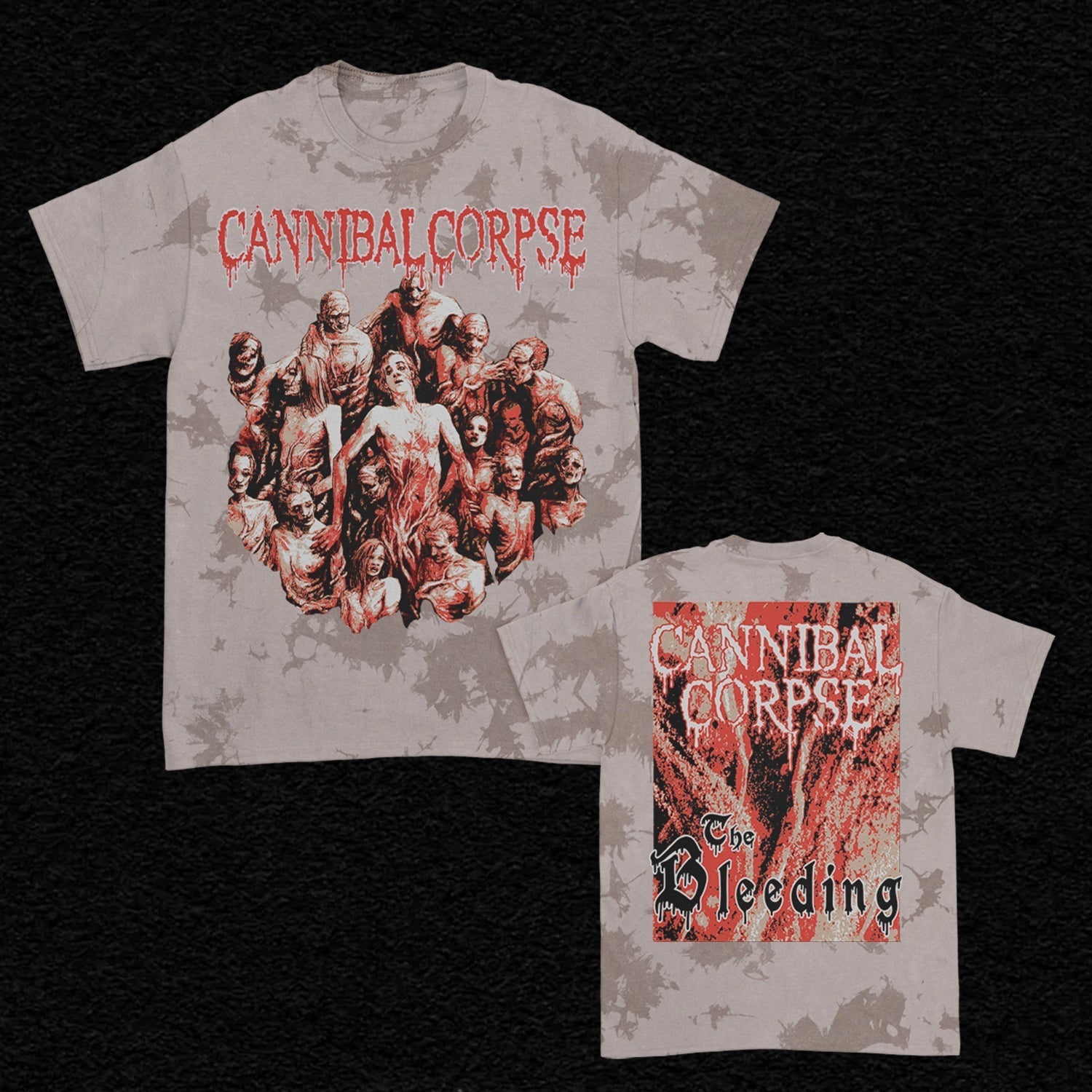 The Bleeding T-Shirt (Coyote Dye) Hoodie, Sweatshirt | CoreVibeTees.com