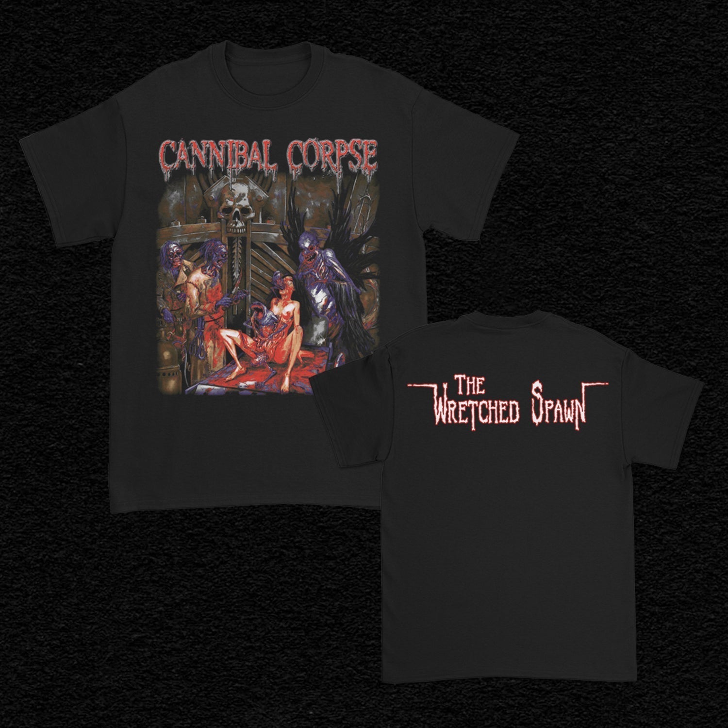 The Wretched Spawn T-Shirt (Black) Hoodie, Sweatshirt | CoreVibeTees.com
