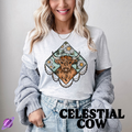 CELELSTIAL COW - CELESTIAL RUN -UNISEX TEE ADULTS/KIDS Hoodie, Sweatshirt | CoreVibeTees.com (Image 1)