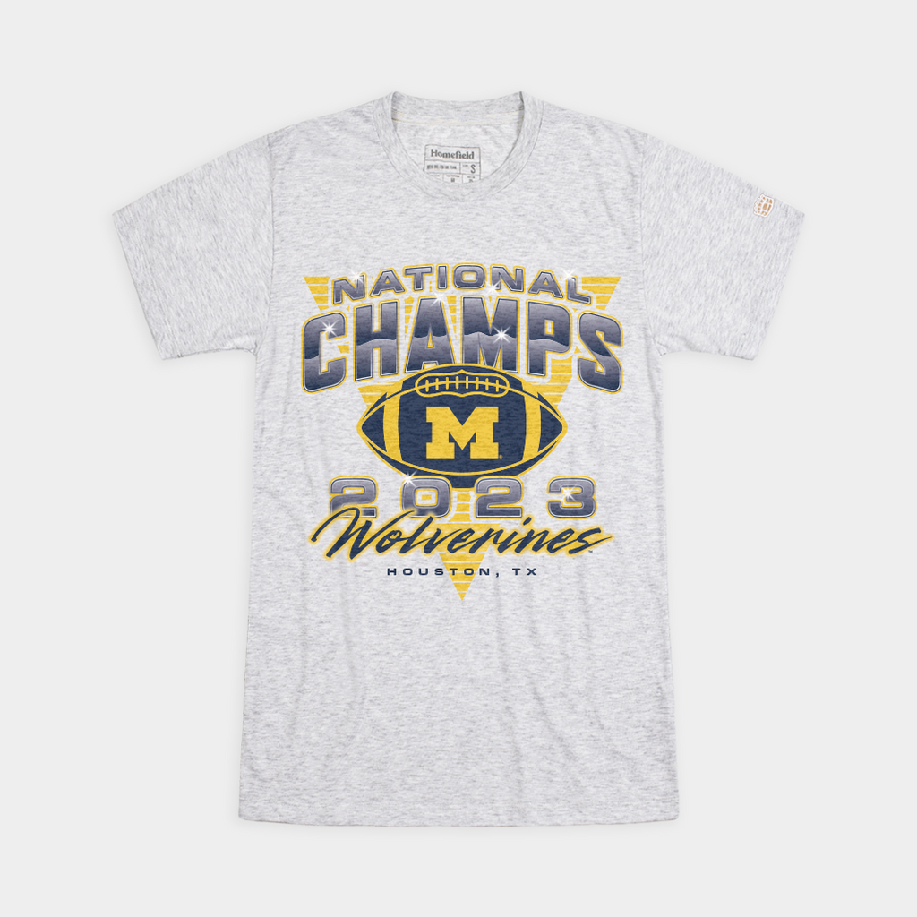 Michigan 2023 Football National Champions Tee Hoodie, Sweatshirt | CoreVibeTees.com (Image 1)
