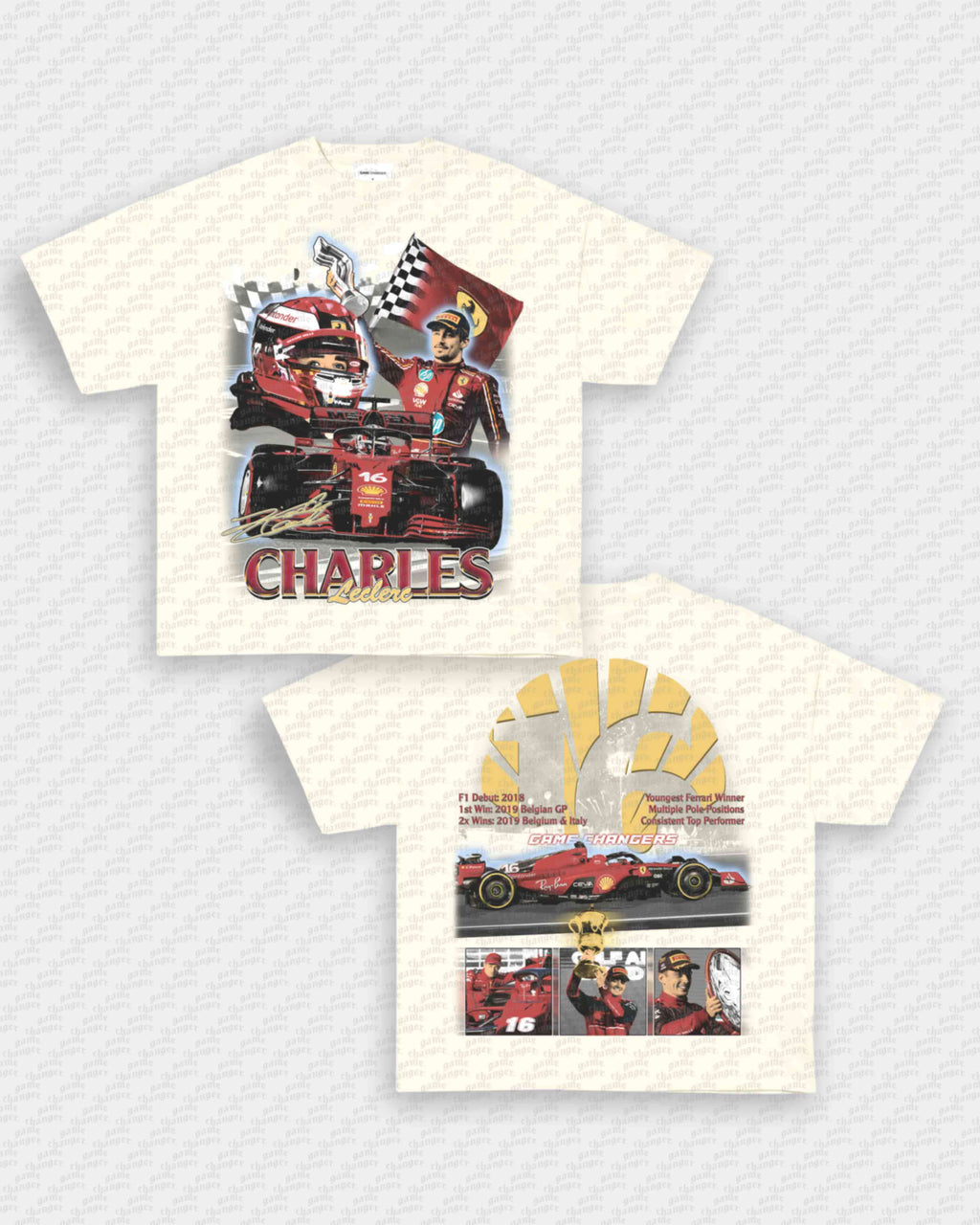 CHARLES LECLERC V2 TEE - [DS] Hoodie, Sweatshirt | CoreVibeTees.com (Image 3)