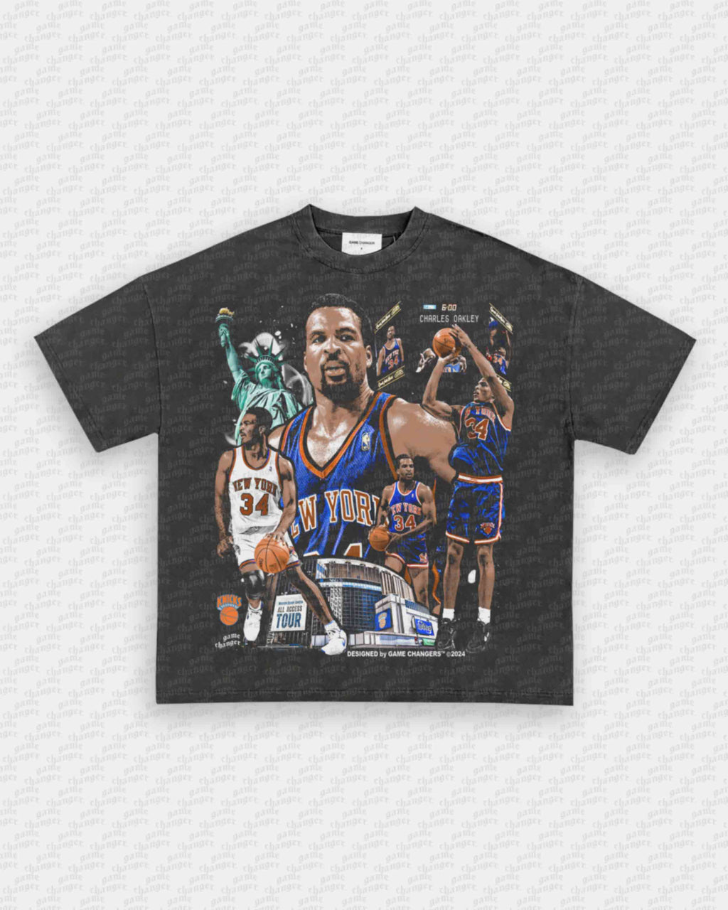 CHARLES OAKLEY TEE Hoodie, Sweatshirt | CoreVibeTees.com (Image 1)