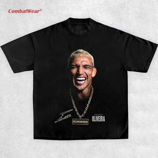 CHARLES OLIVEIRA 2025 NEW TEE, 2025 Boxing T-shirt, Fighter Tee, Sports Shirt, Vintage Boxing Tee, Graphic Boxing Champ T-Shirt, Boxing Fan Gift