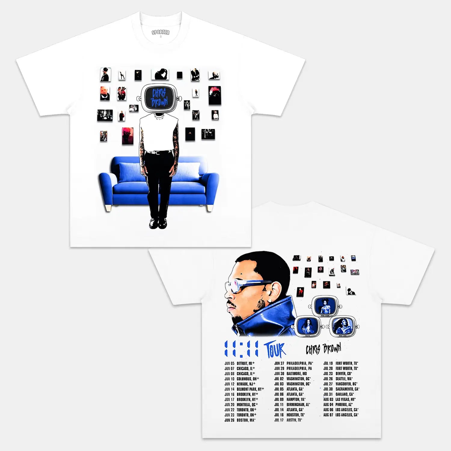 NEW CHRIS BROWN TEE Hoodie, Sweatshirt | CoreVibeTees.com (Image 3)