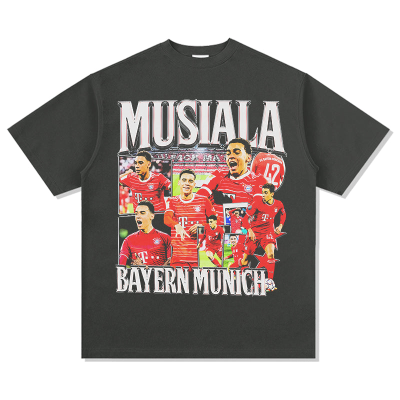 Bayern Munich By Musiala Tee Hoodie, Sweatshirt | CoreVibeTees.com (Image 2)