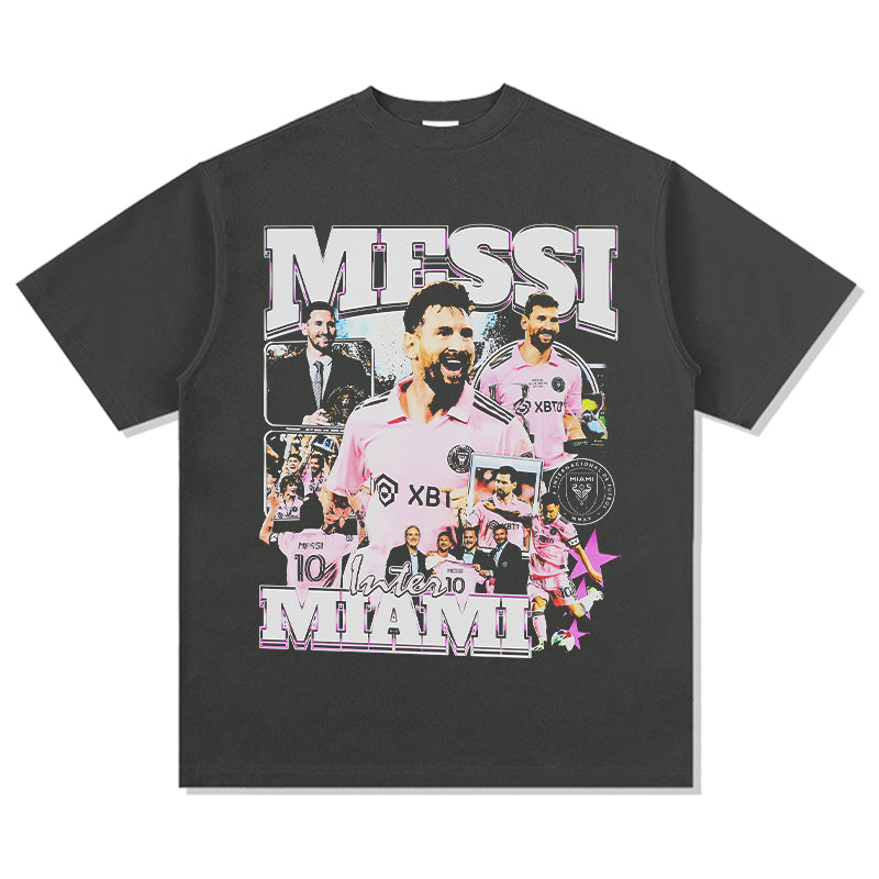Inter Miami By Messi Tee Hoodie, Sweatshirt | CoreVibeTees.com (Image 2)